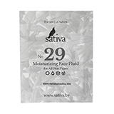 Крем-флюид для лица увлажняющий №29, пробник Sativa | интернет-магазин натуральных товаров 4fresh.ru - фото 1