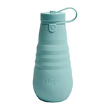 Бутылка складная "Aquamarine" Stojo | интернет-магазин натуральных товаров 4fresh.ru - фото 1