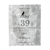 Крем для чувствительной кожи лица №39, пробник Sativa | интернет-магазин натуральных товаров 4fresh.ru - фото 1
