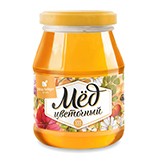 Мёд натуральный цветочный, стекло Altay Seligor | интернет-магазин натуральных товаров 4fresh.ru - фото 1