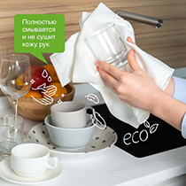Антибактериальный гель для мытья посуды "Сочный апельсин" Synergetic | интернет-магазин натуральных товаров 4fresh.ru - фото 3