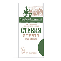 Заменитель сахара "Стевия", 150 таблеток Bionova | интернет-магазин натуральных товаров 4fresh.ru - фото 2