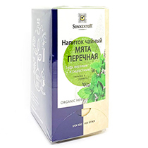 Напиток чайный "Мята перечная", пакетированный Sonnentor | интернет-магазин натуральных товаров 4fresh.ru - фото 2
