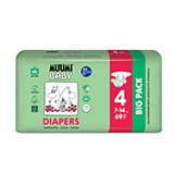 Подгузники детские №4 "Maxi", 7-14 кг Muumi Baby | интернет-магазин натуральных товаров 4fresh.ru - фото 1