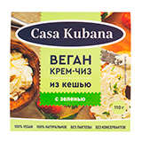 Паста "Крем-чиз" из кешью с зеленью Casa Kubana | интернет-магазин натуральных товаров 4fresh.ru - фото 1
